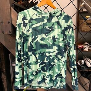 Simms Camo Fishing Hoodie